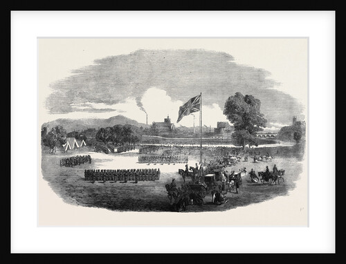 Review of the Cumberland Rifle Volunteers in Rickerby Park Carlisle by Anonymous