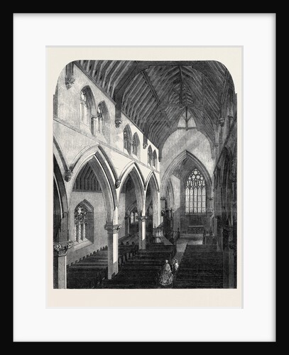 New Church of St. Luke Euston Road St. Pancras by Anonymous