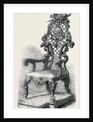 Garrick's Shakspeare Chair by Anonymous
