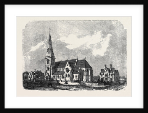 St. Ann's Church Parsonage and Schools Hanger Lane Stamford Hill by Anonymous