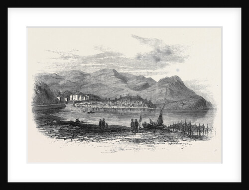Eisteddfod or Congress of Welsh Literati at Conway Castle: The Town and Castle of Conway by Anonymous