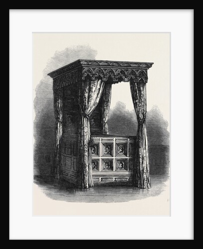 Bed of Henry IV. of France in the Chateau Pau by Anonymous