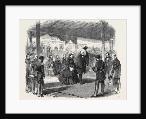 Her Majesty Landing at Kingstown the Queen's Visit to Ireland by Anonymous