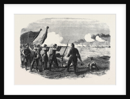 The Civil War in America: Engagement Between the 71st New York and an Alabama Regiment at the Battle of Bull Bun by Anonymous
