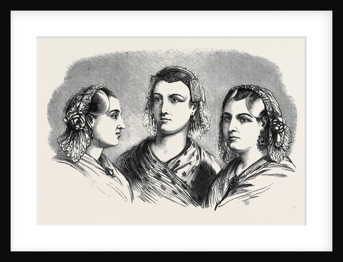 Head Dresses of Friesland Women by Anonymous