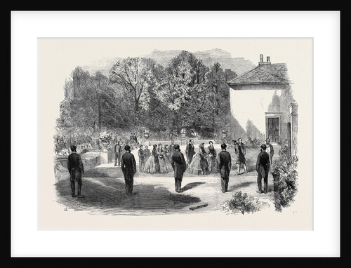 Reception of Her Majesty at Killarney House by Viscount Castlerosse the Queen's Visit to Ireland by Anonymous