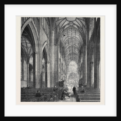 St. Mary Redcliff Bristol in Process of Restoration Under the Direction of Mr. G. Godwin Architect by Anonymous
