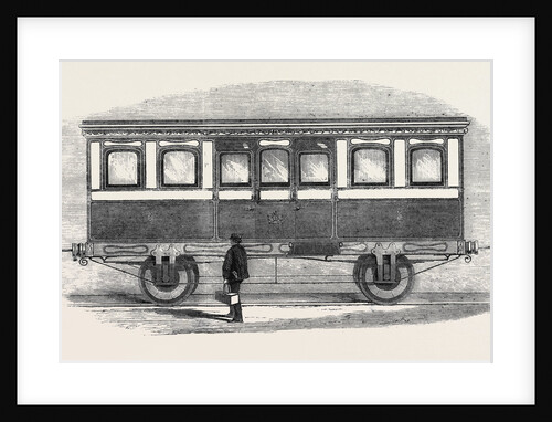 Her Majesty's Carriage on the London and North-Western Railway by Anonymous