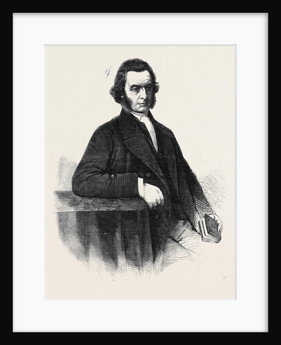 The Rev. John Rattenbury President of the Wesleyan Methodist Society for 1861-1862 by Anonymous