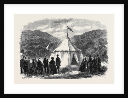 Her Majesty's Visit to Ireland: The Royal Tent at Derricunihy Killarney by Anonymous