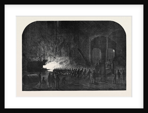 Process of Rolling Armour Plates for Her Majesty's Ships at the Atlas Steelworks Sheffield by Anonymous