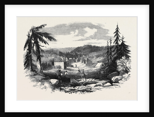 New Gold Diggings in Nova Scotia: Gold Street Tangier by Anonymous