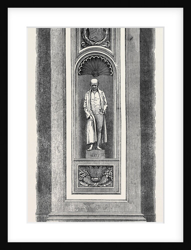 Royal Horticultural Society's Gardens South Kensington: Statue of James Watt in the Eastern Central Arcade by Anonymous