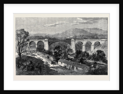 Viaduct on the Lime Branch of the Lancaster and Carlisle Railway by Anonymous