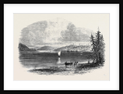 View of Lunenburg from Battery Point the Nova Scotian Goldfields by Anonymous