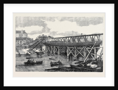 View of the Ruins of Lendal Bridge York Taken Immediately after Its Fall by Anonymous