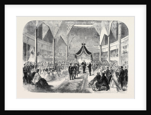 Opening of the Italian Exposition at Florence by Victor Emmanuel by Anonymous