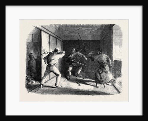 The Outrage on the British Embassy at Jeddo Japan: Attack on Messrs. Oliphant and Morrison by Anonymous