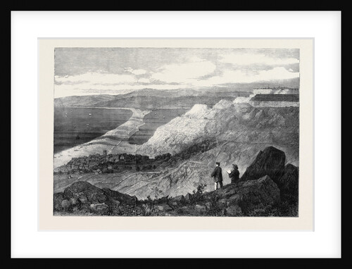 View of the Chesil Bank from Portland Heights by Anonymous