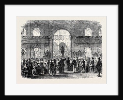 The Italian Exposition at Florence on the First Day of Free Admission by Anonymous