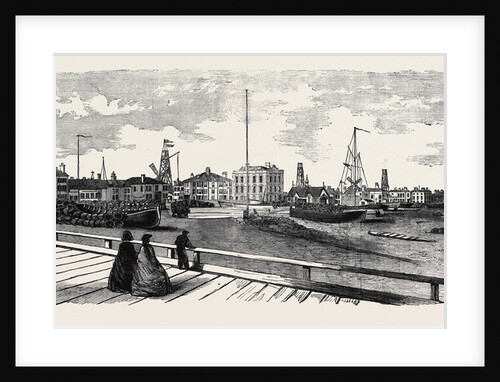 View of Buildings Facing the Sea at Great Yarmouth from the Old Jetty to the Britannia Pier by Anonymous