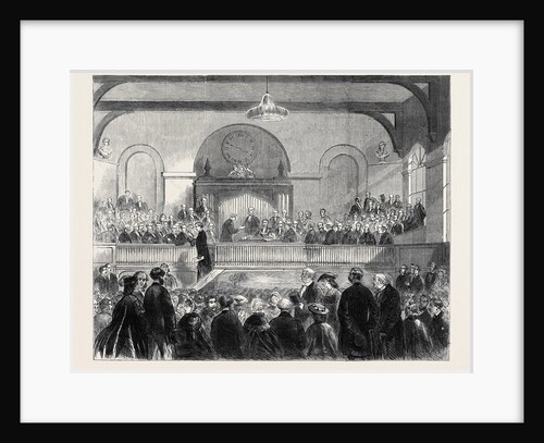 Lord Palmerston Distributing Certificates to the Successful Candidates in the Recent Oxford Middle-Class Examinations at Southampton by Anonymous