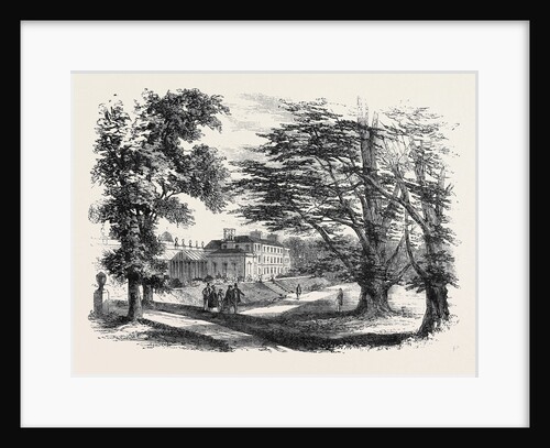 Worksop Manor the Residence of Lord Foley Visited by His Royal Highness Yesterday Week Visit of the Prince of Wales to Clumber October 26 1861 by Anonymous