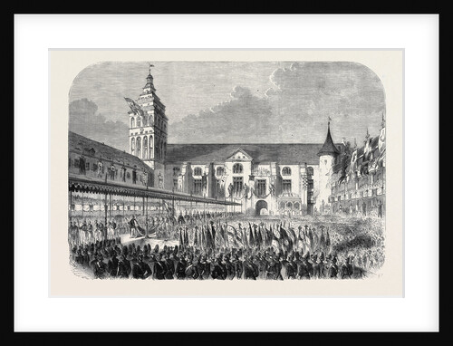 The Coronation of the King and Queen of Prussia: The Procession from the Castle Church Königsberg after the Coronation by Anonymous