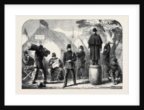 The Civil War in America: Punishment Drill in the Federal Camp by Anonymous