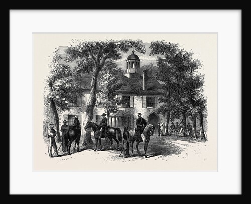 The Civil War in America: Fairfax Courthouse the Headquarters of General Beauregard by Anonymous