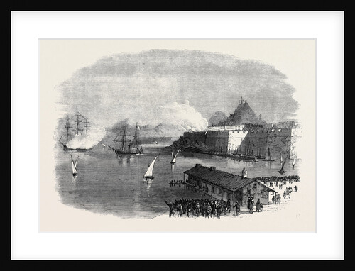 Departure of the Empress of Austria from Corfu by Anonymous