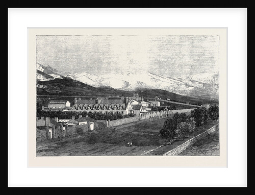 The Residence of Brigham Young at the Great Salt Lake City Utah. by Anonymous