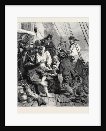 The Storm at Sea by J. Morgan in Wallis's Collection at the French Gallery by Anonymous