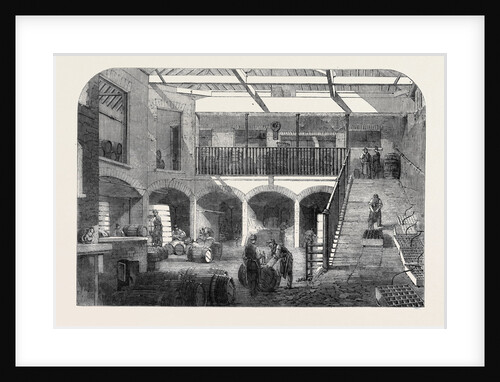 Messrs. Gilbey's Wine Stores in Titchfield Street by Anonymous