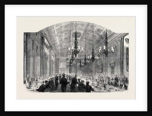 Banquet at the Fishmongers' Hall on Lord Mayor's Day by Anonymous