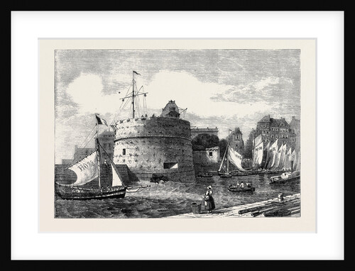 Tower of Francis I at Havre in Course of Demolition to Improve the Entrance to the Harbour by Anonymous