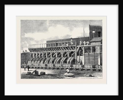 The Concrete Mills at Plaistow London Main Drainage by Anonymous