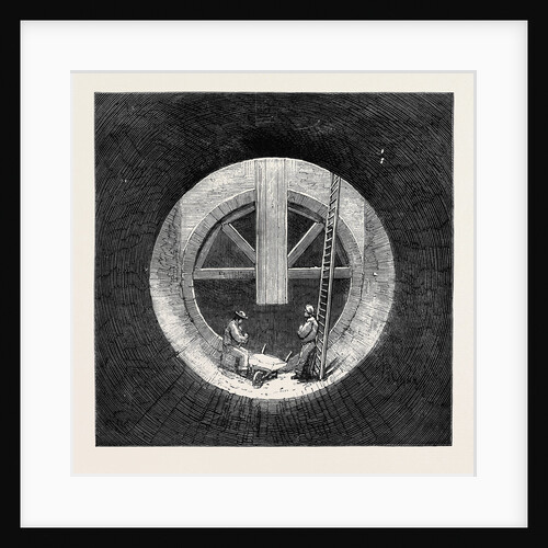 Bottom of a Shaft in the Southern High Level Sewer at Peckham London Main Drainage by Anonymous