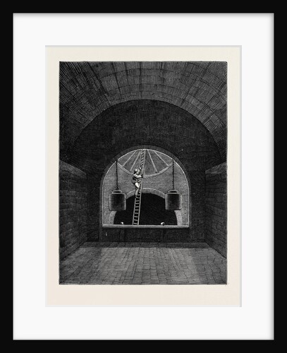 The Penstock Chamber at Old Ford London Main Drainage by Anonymous