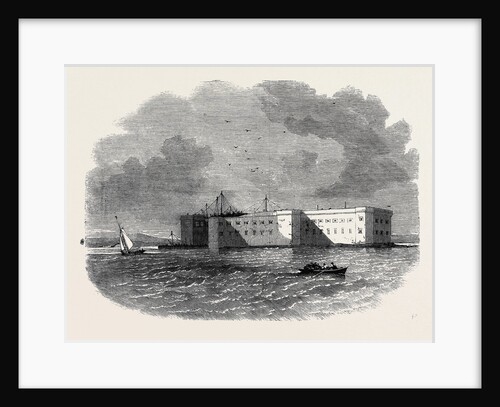 Fort Montgomery at Rowse's Point Lake Champlain by Anonymous