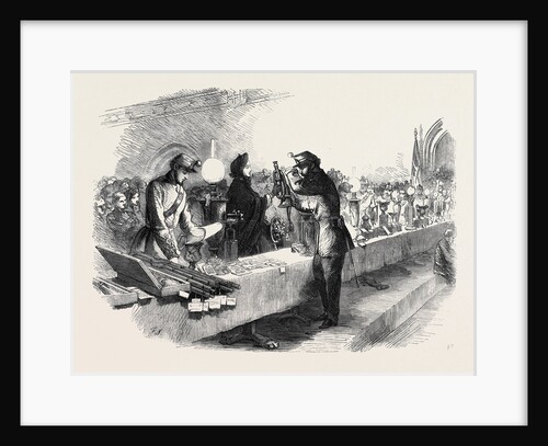 Presentation of Prizes to the Queen's (Westminster) Rifle Volunteers in Westminster Hall by Anonymous