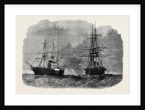 The Seizure by Captain Wilks of the United States' War Ship San Jacinto by Anonymous