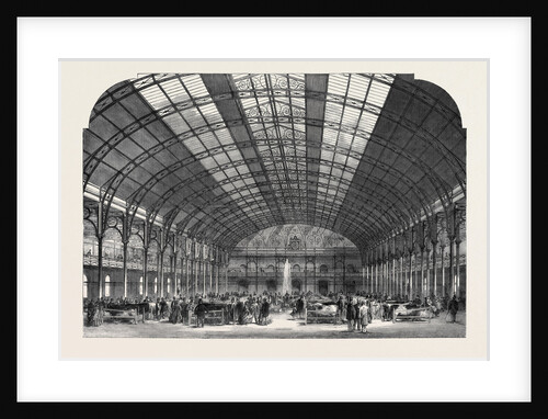 Interior of the New Agricultural Hall Islington by Anonymous