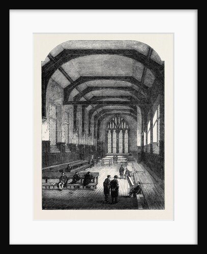Shrewsbury Grammar School: The Schoolroom by Anonymous