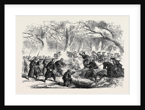 The Civil War in America: Skirmish Near Fall's Church Virginia December 21 1861 by Anonymous