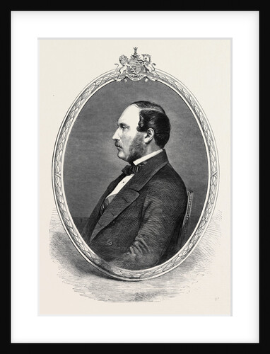 His Late Royal Highness the Prince Consort from a Photograph Taken Shortly Before His Death by Mayall by Anonymous