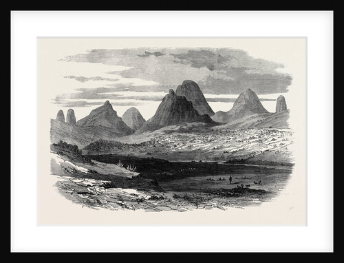 The Abyssinian Expedition: Adowa from the Road to Axum 1868 by Anonymous