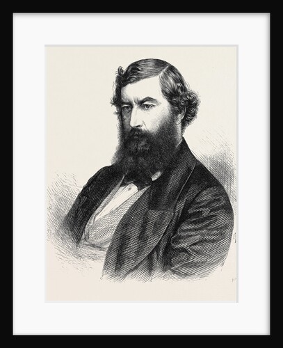 The Right Hon. George Ward Hunt M.P. Chancellor of the Exchequer 1868 by Anonymous
