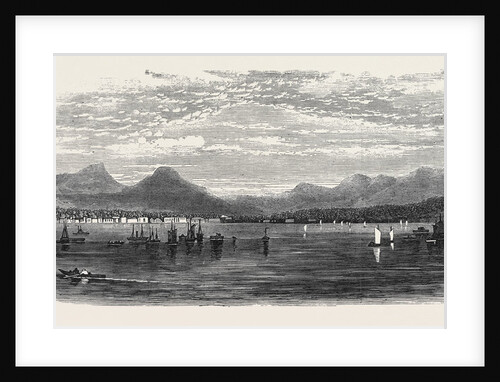 The Port of Hiogo in the Tsuwa Nada Japan Lately Opened to British Vessels 1868 by Anonymous