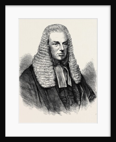 Sir W.B. Brett the New Solicitor-General 1868 by Anonymous